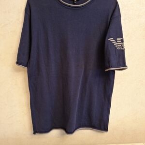 Emporio Armani short sleeve sweater xxl